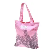 Bramble Bay Collections Ocean Drift Pink Cotton Tote Bag