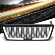 Glossy Black Badgeless Honeycomb Mesh Front Grille+LED Bar For 04-08 Ford F-150 (for: Ford)
