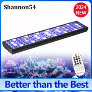 24" 48" 60-140cm PopBloom LED Aquarium Light Full Spectrum for Marine Reef Coral