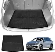 X-CAR 3D Boot Liner for Volkswagen VW Tiguan 2016-2024 Heavy Duty All Weather Car Mats Cargo Trunk Luggage Tray