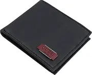 [GUESS] Anatoli Leather Passcase Mens Cash/Money Wallet RFID Blocking Holder Black