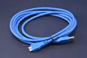 6' Amphenol USB 3.0 A Male to Micro B Male Data Sync Cable Samsung / Seagate HD