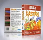 Sega Master System Case - NO GAME - Rastan