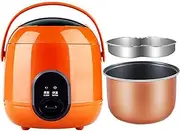 Small Rice Cooker 1.2L Multicooker Fully Automatic Non-Stick Inner Pot for 1-2 People, 20 * 20CM,A