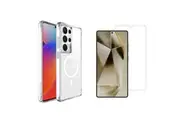iCoverLover For Galaxy S25 Ultra Case Compatible with MagSafe + 2 Screen Shields