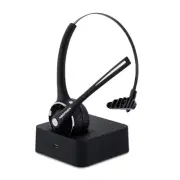 Trucker Bluetooth Headset Wireless Headset with Microphone Over The Head Head...
