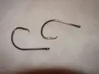 100 Circle Hook Black Inline 4/0 Rigging Rigged Bait Saltwater FISHING LURE