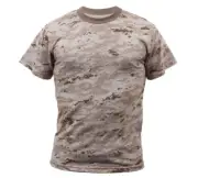Kids Rothco Digital Camo Tactical T-Shirt Military Army Camouflage Short Sleeve