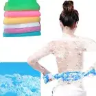 Exfoliating Nylon Bath Shower Towel Body Cleaning Washing Scrubbing Cloth Towel