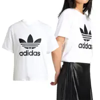 在飛比找momo購物網優惠-【adidas 愛迪達】TRFL Tee Boxy 女款 白