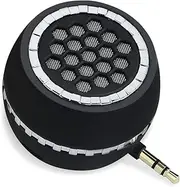 INTSUN Mini Portable Speaker, 3W Mobile Phone Speaker Line-in Speaker Built in 350mAh Lithium Battery with Clear Bass 3.5mm AUX Audio Interface, Plug and Play for iPhone, Smartphone, IPad, Computer