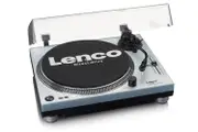 Lenco L-3809 Direct Drive LP Turntable - Metallic Blue