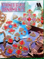 Annie's Plastic Canvas, Stained Glass Ornaments, pattern booklet