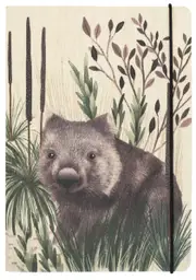 Greenigo Daniella Germain B6 Notebook Wombat Wandering