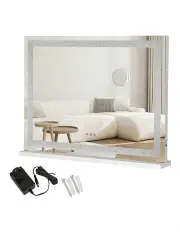 [Yezi] Holliwood Vanity Makeup LED Light Mirror in White