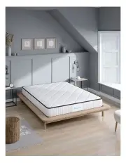 [DreamZ] Medium Firm King Single Spring Mattress in White