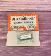 1950s Dritz Tailor-ette Chalk Refills Vintage Sewing Dress Making #692 NEW