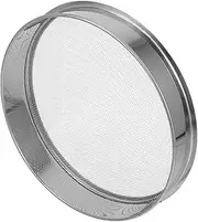 Abaodam Stainless Steel Soil Sifter Manual Soil Sieve for Gardening for Planting Sifting Pan and Rocks Sifting Lightweight Mesh Tool