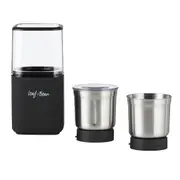 Leaf & Bean 2-in-1 Coffee Grinder Beans Nuts Herbs Spice Grinder Machine