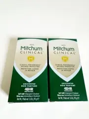 Mitchum 2 Pack Men Clinical Unscented 48 Hr Soft Solid Antiperspirant Deodorant