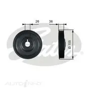 Gates Crankshaft Pulley - TVD1126