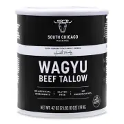 South Chicago Packing Wagyu Beef Tallow 42 Ounces Paleo-friendly Keto-friendl...