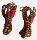 2x Length-adjustable Nylon Swing Rope Set Hammocks