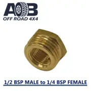 Air fitting 047 1/2 BSP Male to 1/4 BSP Female ARB Endless Air on board Pneum...