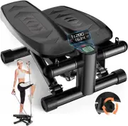 Steppers for Exercise, Stair Steppers for Home Fitness, Mini Steppers with Max 3