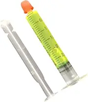 BESTOYARD 100 Pack Fluorescent Leak Detection Dye for Air Conditioning 2.5ml Each Leak Discovery Dye for