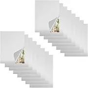 16Pcs Mirror Wall Sticker - Craft Mirror Wall Stickers Elegant Acrylic Mirror Sheets Flexible Peel and Stick Mirrors Self Adhesive Wall Mirrors Tiles for Bedrooms Living Rooms