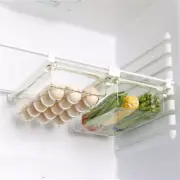 2 Pack Refrigerator Storage Box, Large Capacity Vegetables Egg Fruit Holder, Pul