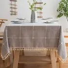 Pahajim Holiday Camping Tablecloth Linen tablecloths for Kitchen Dinning Part...