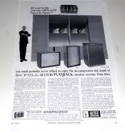 Altec Voice of the Theater Poster 19"x13" VOTT A7-500w, 838b, 843a, A7W Horns