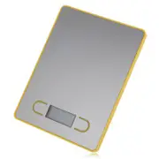 5Kg Stainless Steel Electronic Kitchen Scale 1G Graduation Backlit Lcd 5000G - Yellow