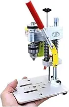 Mini Drill Press Precision Desktop Drilling Machine DIY Hole Drilling Machine 795 Motor B10 Chuck Metal Wood DIY Craft Tools