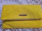 Nicole Lee SEQUIN Party Bag Little Yellow GLT13022-YE Clutch New