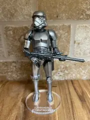 Star Wars Black Series Stormtrooper (Carbonized) Acrylic Base * NO Toy *