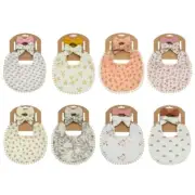 Floral Print Newborn Bibs Boys Girls Bandana Burp Cloths Feeding Smock Stuff