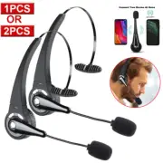 Wireless Headset Truck Driver Handfree Over-Head Bluetooth Headphones with mic