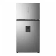 Hisense 496L Top Mount Refrigerator - Stainless Steel