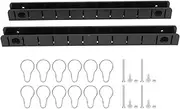 2 Pcs Fishing Bait Storage Rack For Yacht Boat Speedboat Ideal For Organizing Soft Lure And Hook With White Color Offering Convenient Fishing Experience (Black)