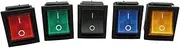 Perfk 5 Pieces Boat Switch Set Electrical Equipment Connetor, Easy to Use Versatile Replaces on Off Switch 20A 125V