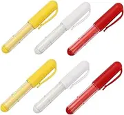 AUTSUPPL Fabric Markers for Sewing 6pcs Dress Markers Pen-Style Chalks Tailors Chalks