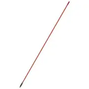 Hot Rod CB Antenna 4 ft Traditional Sleek Style Flexible Orange Threaded Base