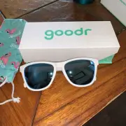 NIB Goodr No Slip No Bounce Athletic Running Marathon Sunglasses ICED BY YETIS