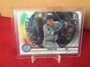 2020 BOWMAN CHROME TOP 100 #5 GAVIN LUX RC LOS ANGELES DODGERS