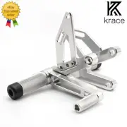 For Minigp mini moto GP-0 CNC Rearset Footrest Footpegs Pedals Pegs Set Aluminum