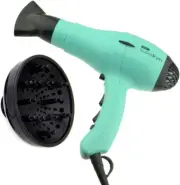 Duck Egg/Aqua Supadryer 1800 Ionic Hairdryer & Diffuser