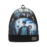 Harry Potter Trilogy Series 2 Triple Pocket Mini Backpack Bag 11in